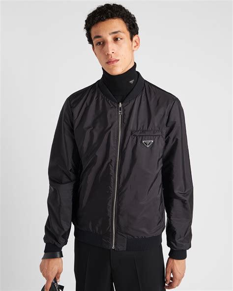 prada jacket mens for sale|prada bomber jacket for men.